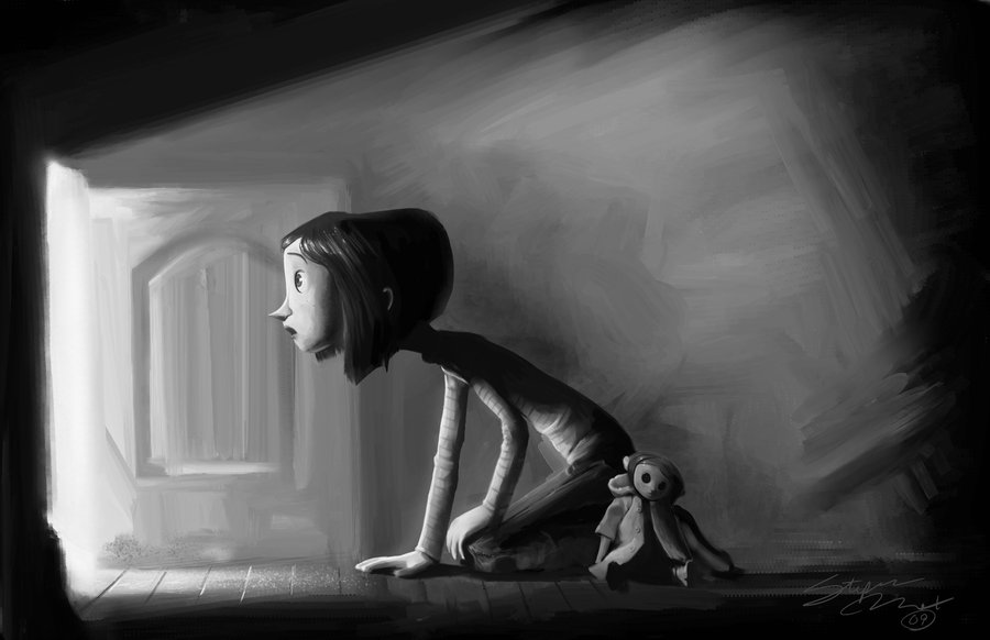 Coraline Little Door & The Animated Film Follows An 11-year Old Girl 