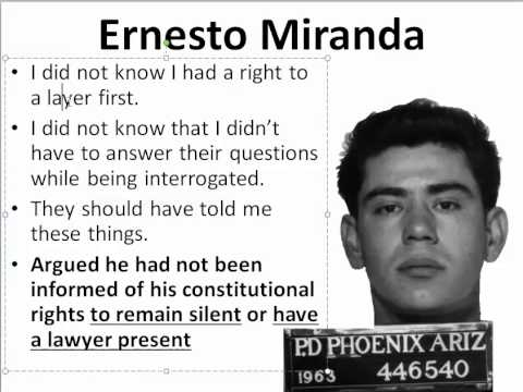 Miranda Court Ruling miranda rights at emaze Presentation