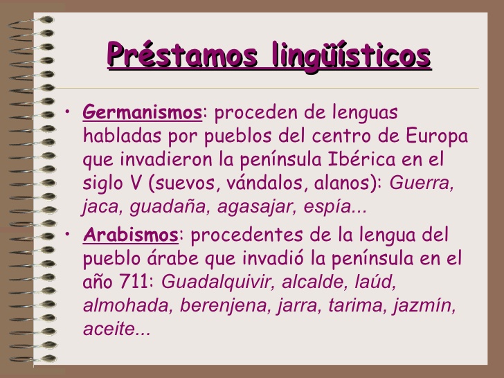 Ejemplos De Prestamos Linguisticos Del Latin Prestamos A Bajo Interes