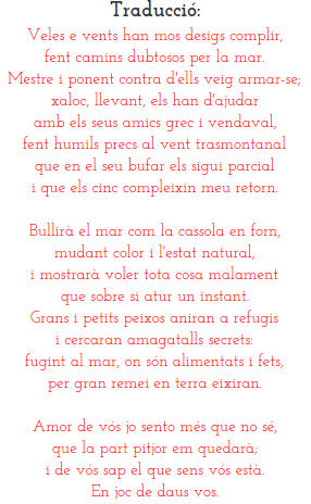 Ausias March Veles E Vents