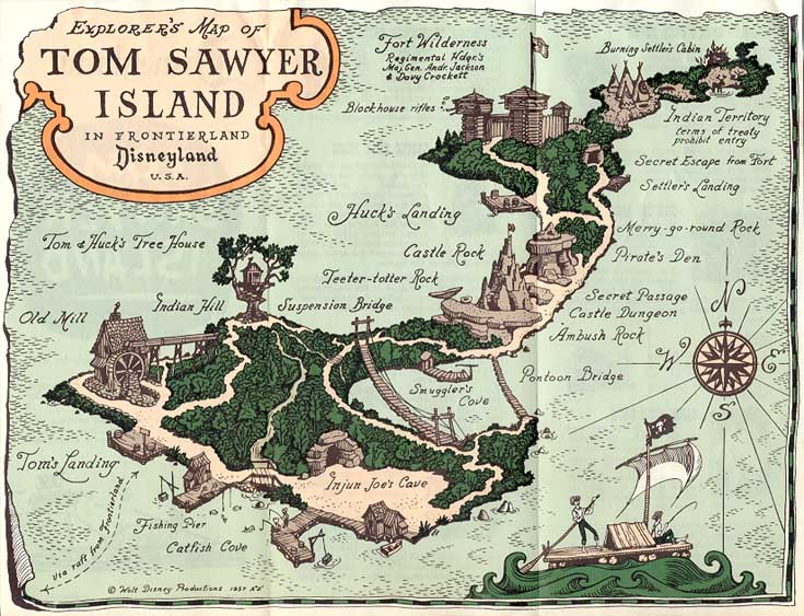 what is the setting of the adventures of tom sawyer