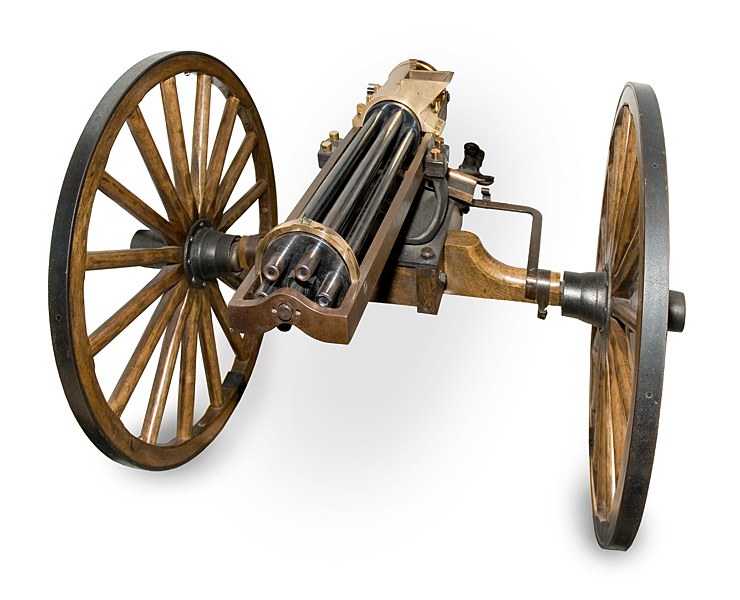 4 Soldats Australiens Avec Gatling Gun – WW1 – 1:30 – Canon à Recoller