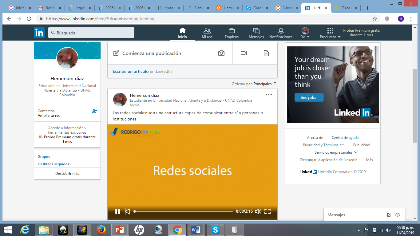 Redes sociales on emaze