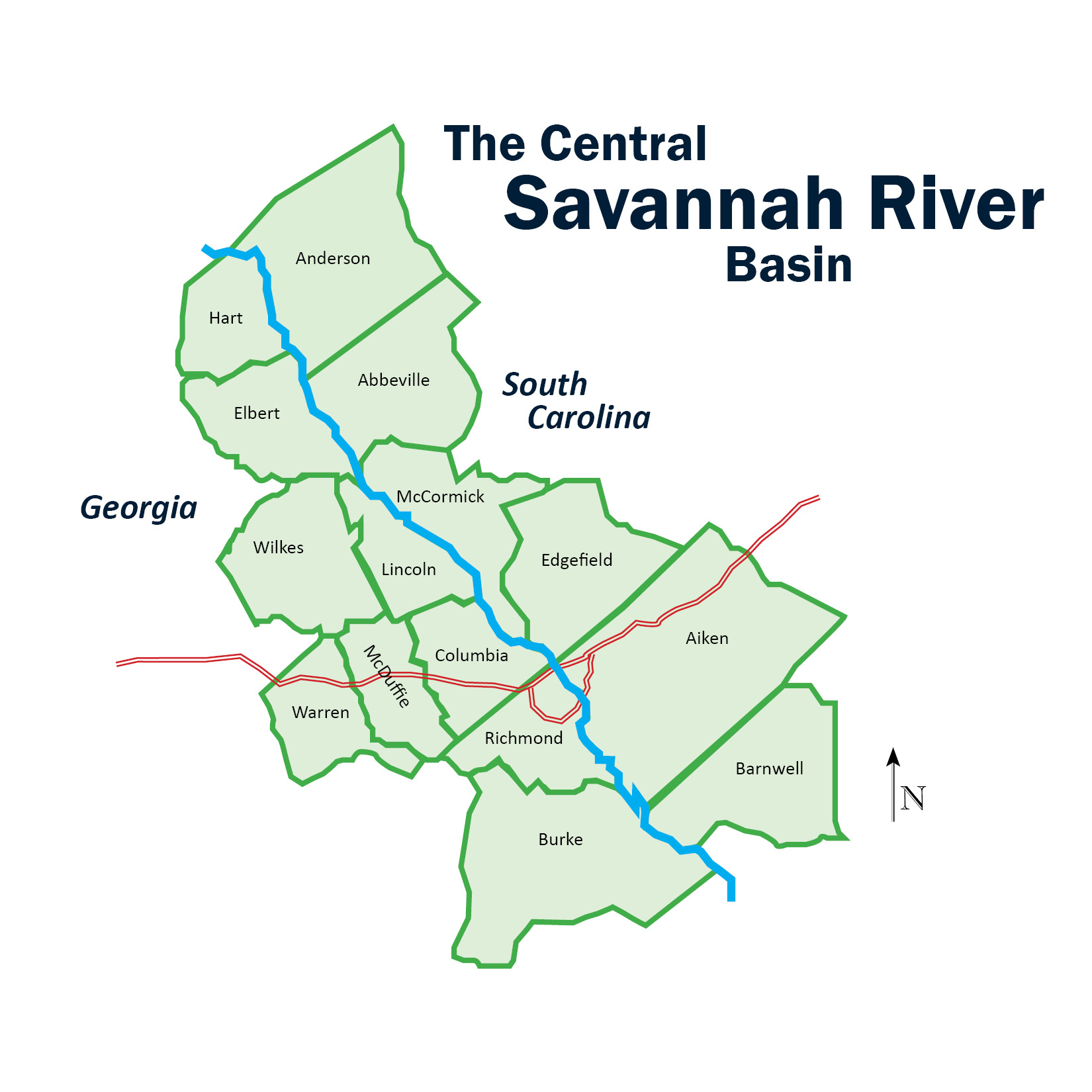 The Savannah river at emaze Presentation