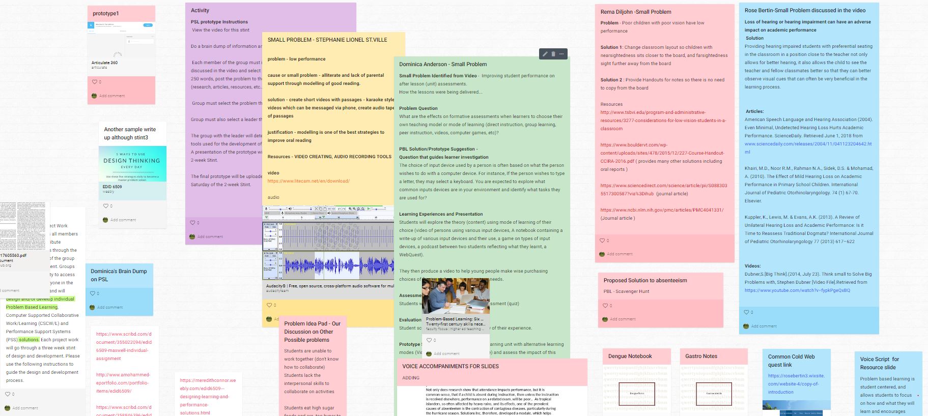 PADLET - FIRST ITERATION at emaze Presentation