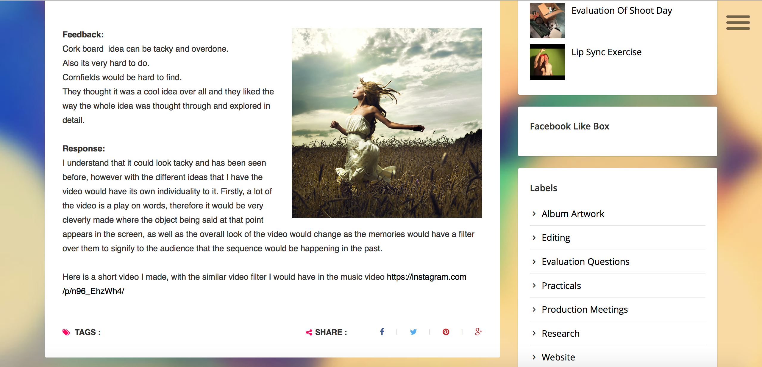 Evaluation Question3 at emaze Presentation