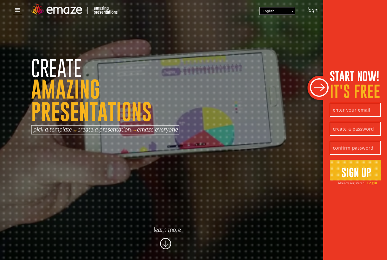 Easy To Use! at emaze Presentation