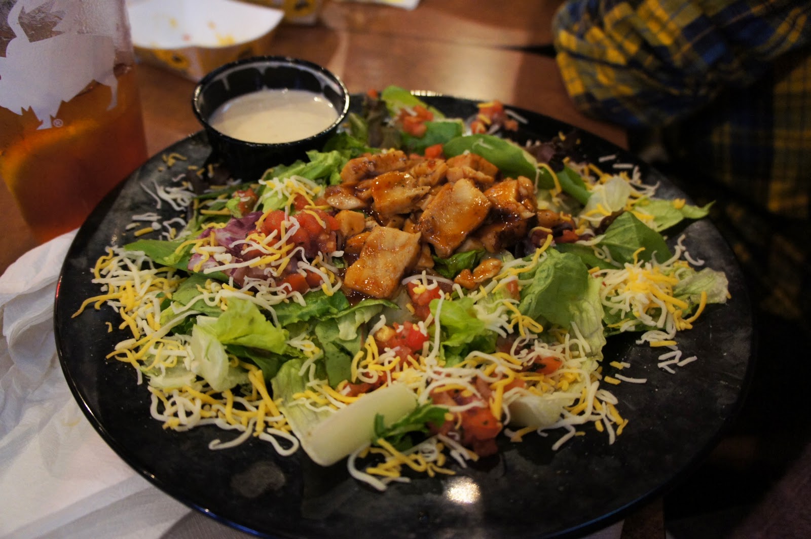 Buffalo Wild Wings Honey Bbq Salad Recipe Image Of Food Recipe