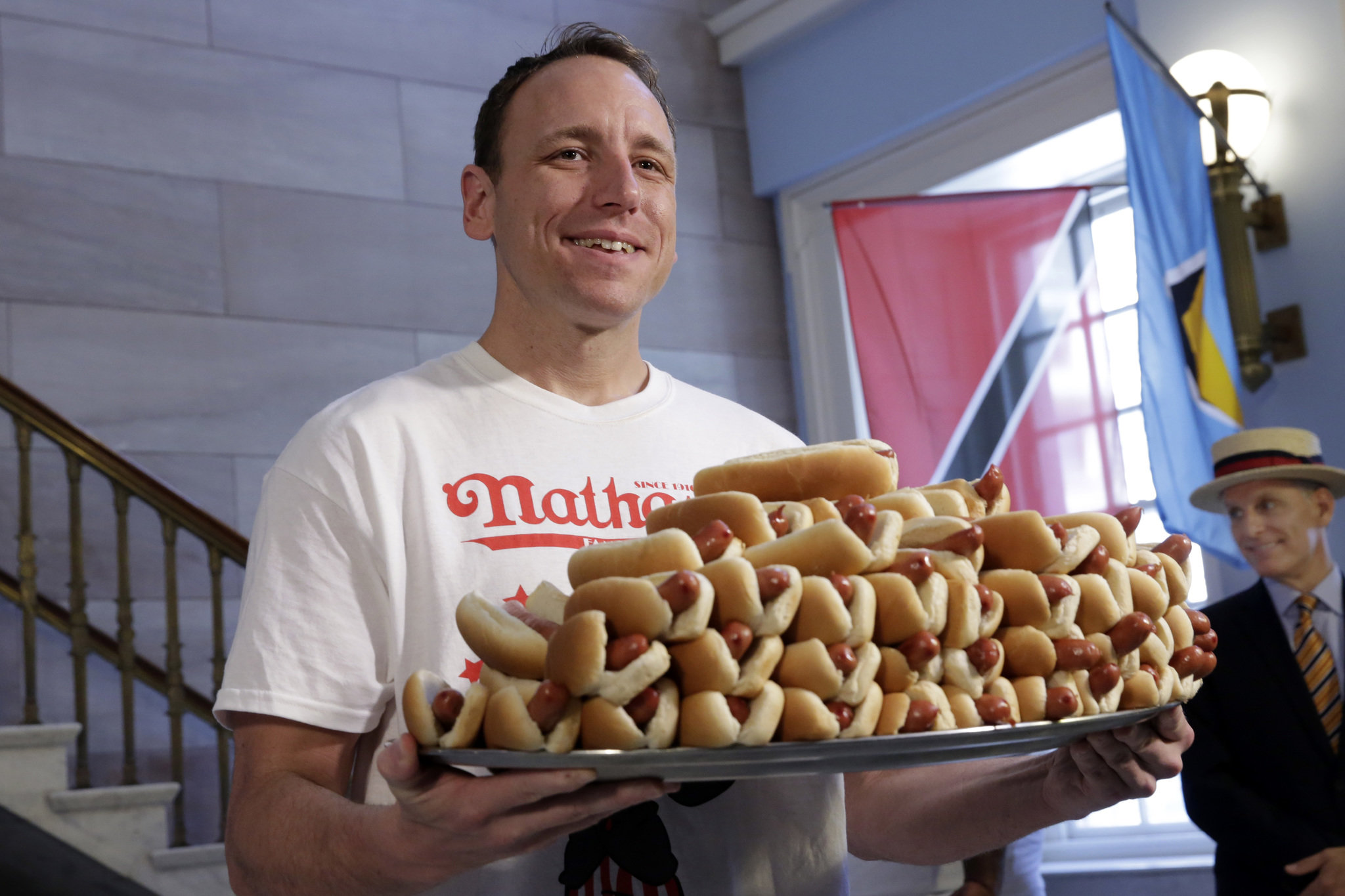 joey chestnut tshirt