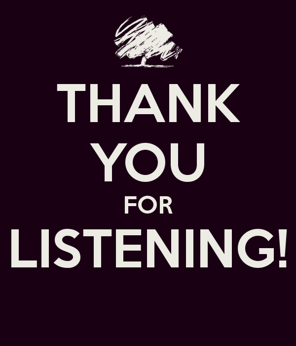 Thank you for Listening. Thank you for Listening Мем.