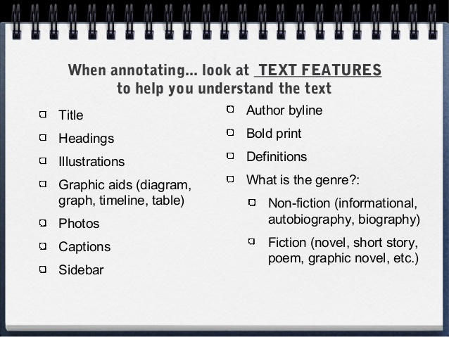 meaning of annotate