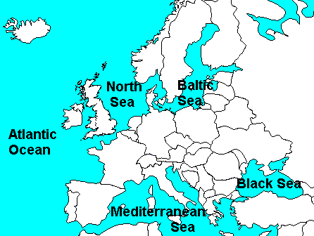 Visual representation of Europe on emaze