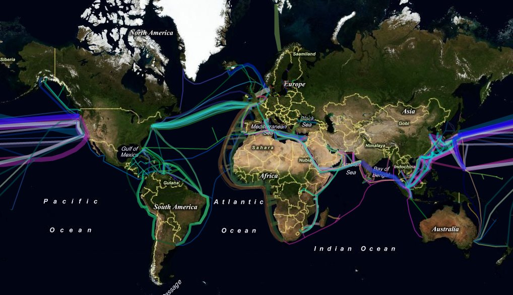 Карта интернета тв. Оптоволоконные кабели в мире карта. Кабели интернета в мире. Карта интернет кабелей. Интернет кабели втмире.