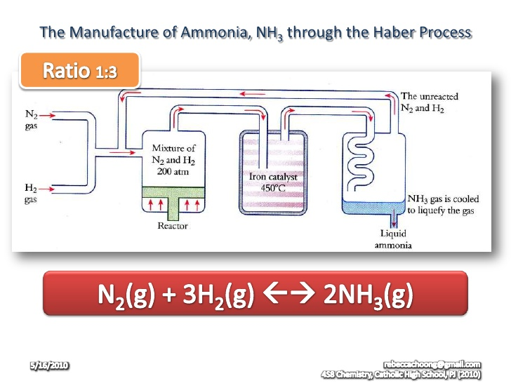 Contact process Catalyst. Ammonia Ice. Haber process. Contact process.