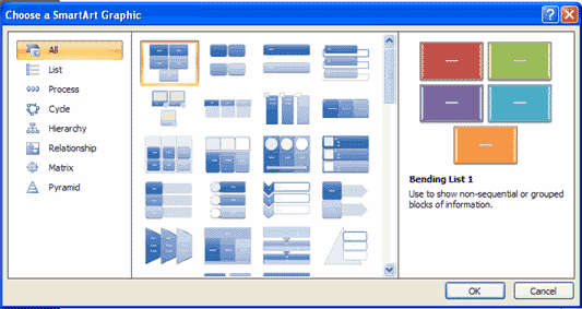 inserting smartart & at emaze Presentation