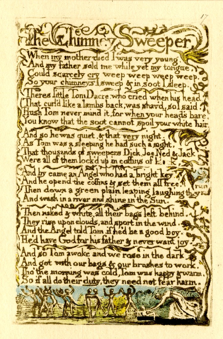 chimney sweeper william blake thesis statement The chimney sweeper frugal engineering admission essay difference thesis statement robert bloomfield 1766–1823 tim fulford romantic poet william blake. chimney sweeper william blake thesis statement The chimney sweeper frugal engineering admission essay difference thesis statement robert bloomfield 1766–1823 tim fulford romantic poet william blake.