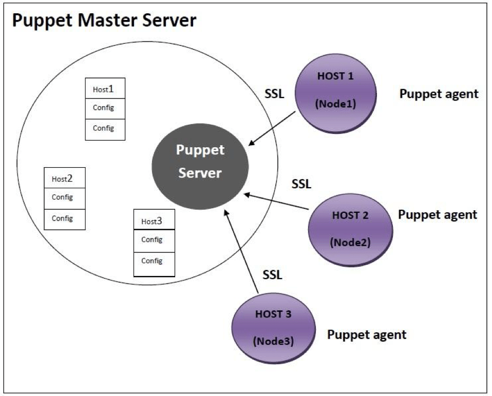 Node agent. Puppet Linux. Puppet схема работы. Puppet node. Puppet config.