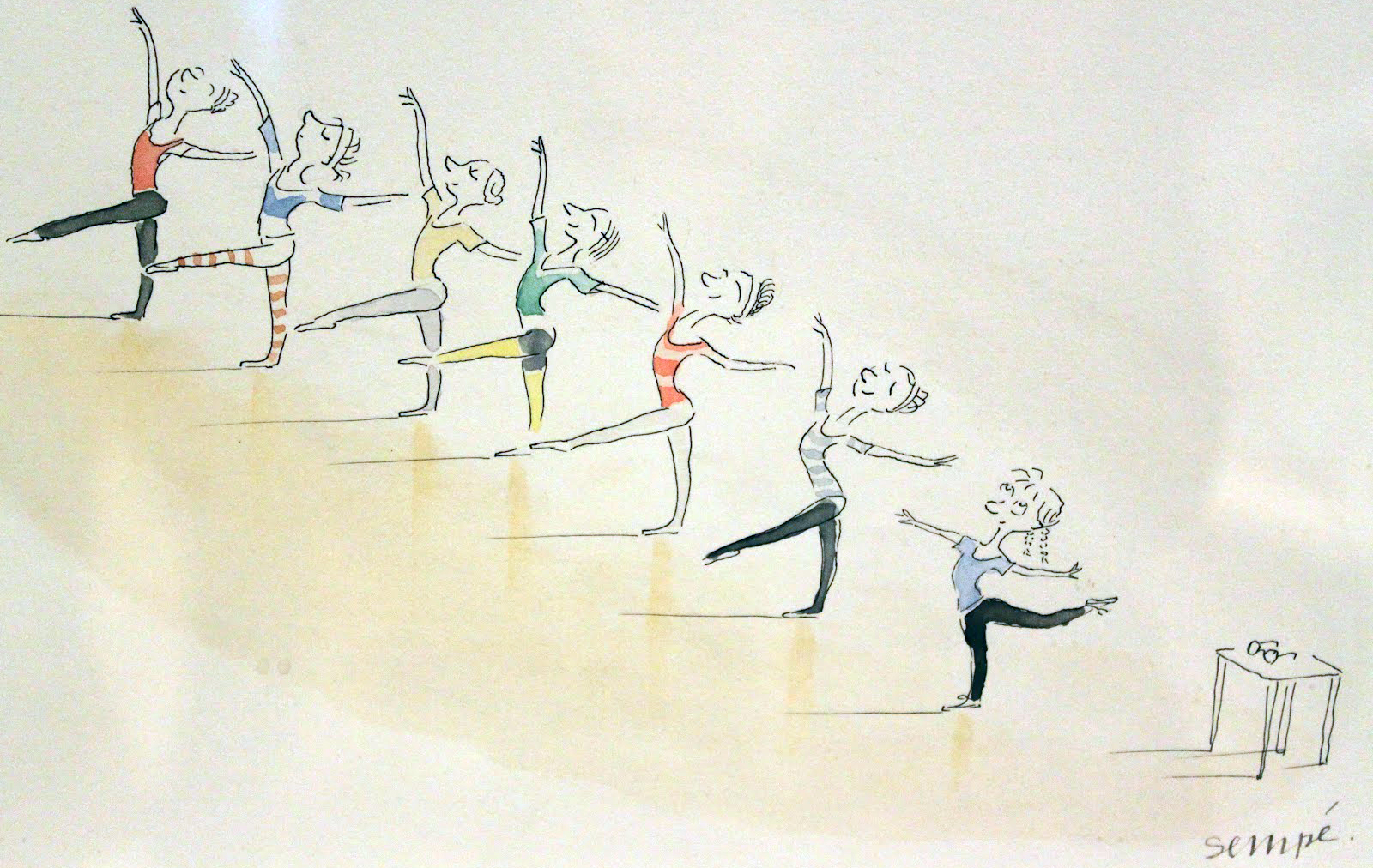 Рисунок урок танцев