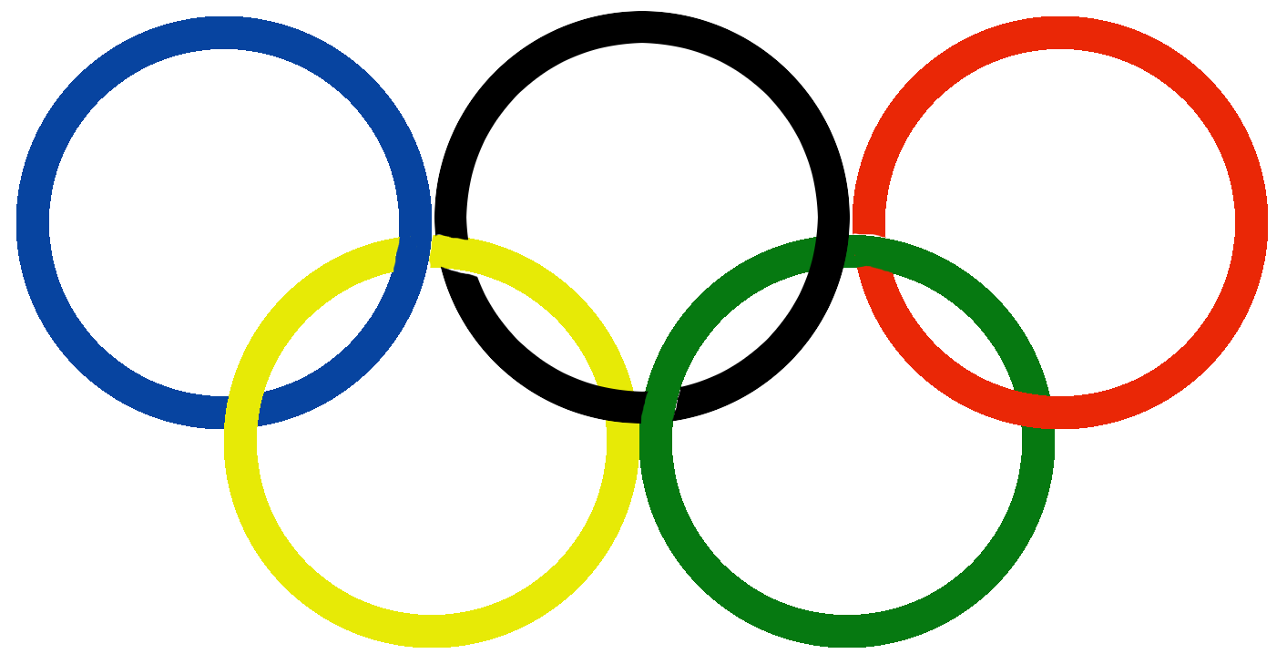 Олимпийские кольца. Знак Олимпийских игр. Кольца олимпиады. Олимпийские кольца для детей.