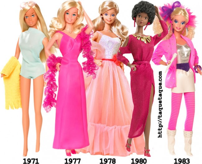 barbie de los años 80