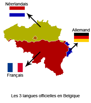 Языковая карта бельгии