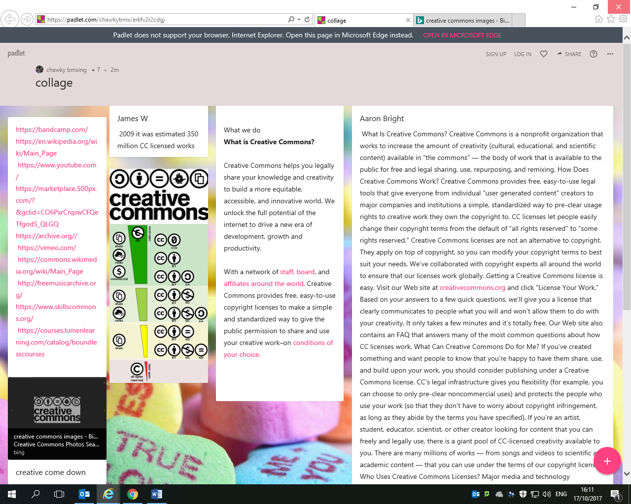 padlet at emaze Presentation