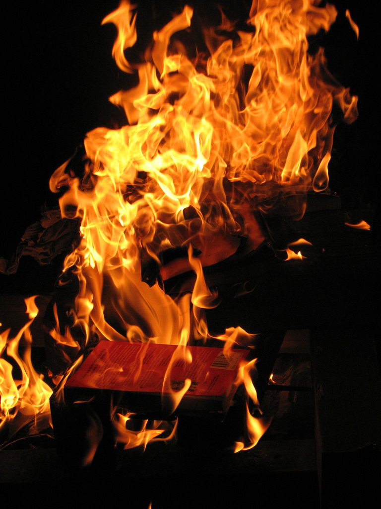 The history of book burning & Censorship at emaze Presentation