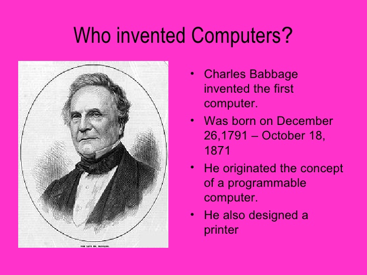 When computer were first. Who invented the first Computer. Charles Babbage invented. Who invented the first Mechanical Computer. Invention of Computer.