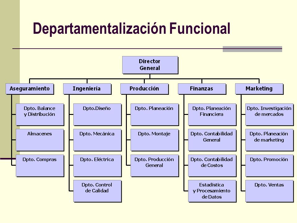 Departamentalizacion Funcional On Emaze 2802