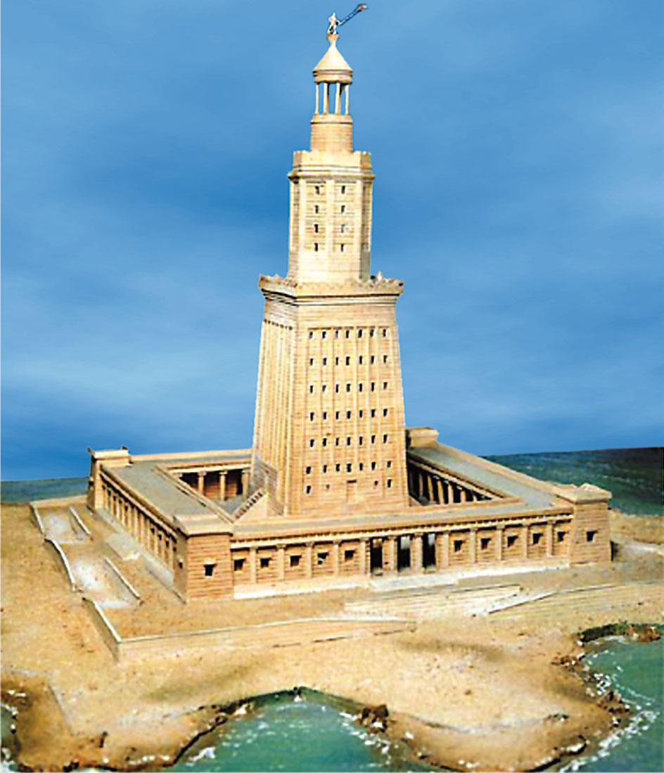 Картинка александрийский маяк