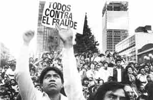 Resultado de imagen para el fraude electoral de 1988