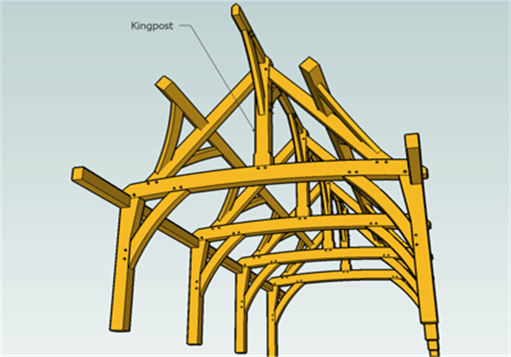 Timber structure.