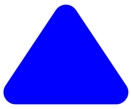 Округло треугольная