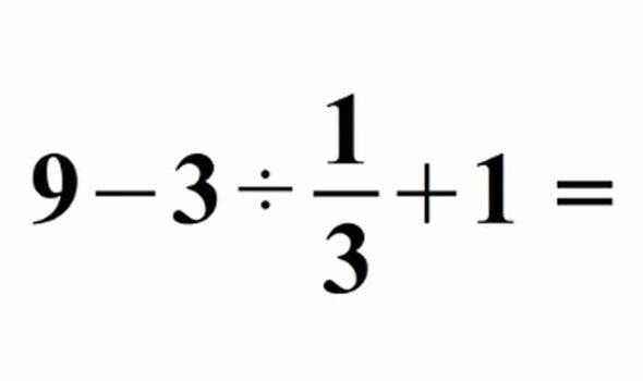 simple arithmetic equation