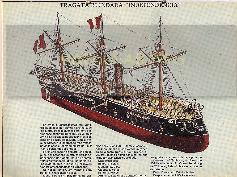 Armada Peruana En La Guerra Del Pacifico