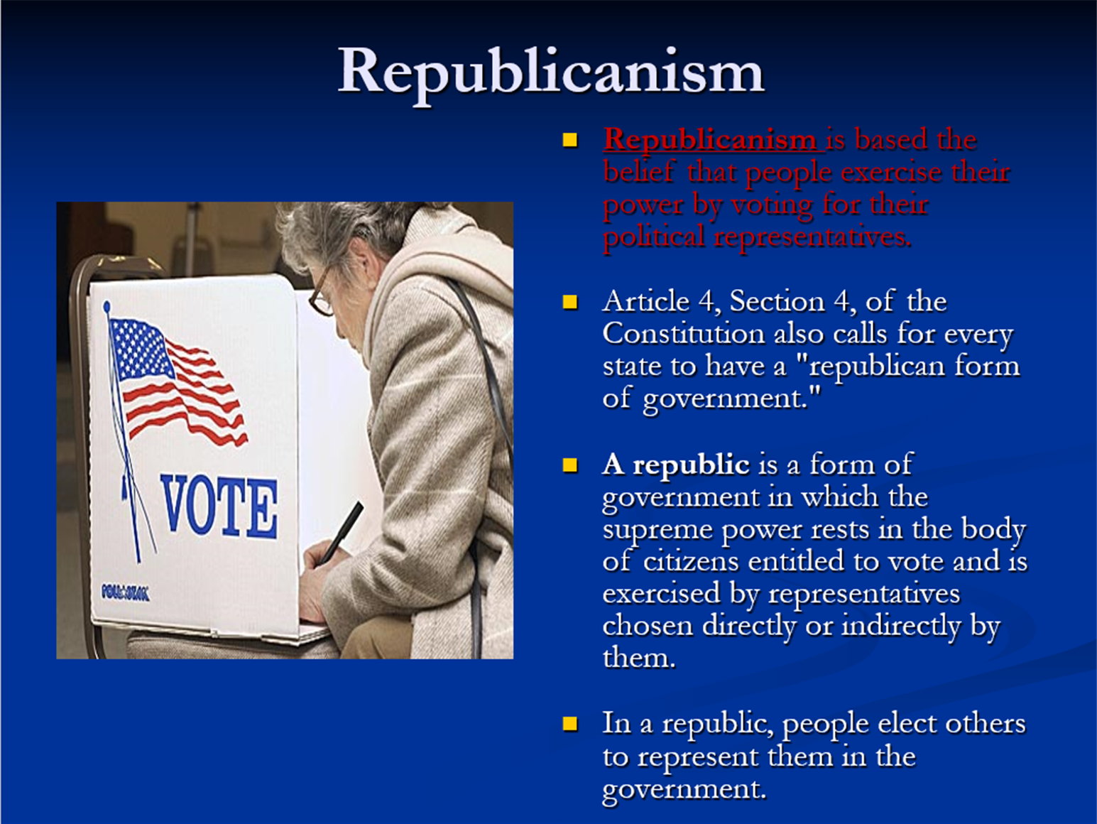 Arnold Principles of Government at emaze Presentation