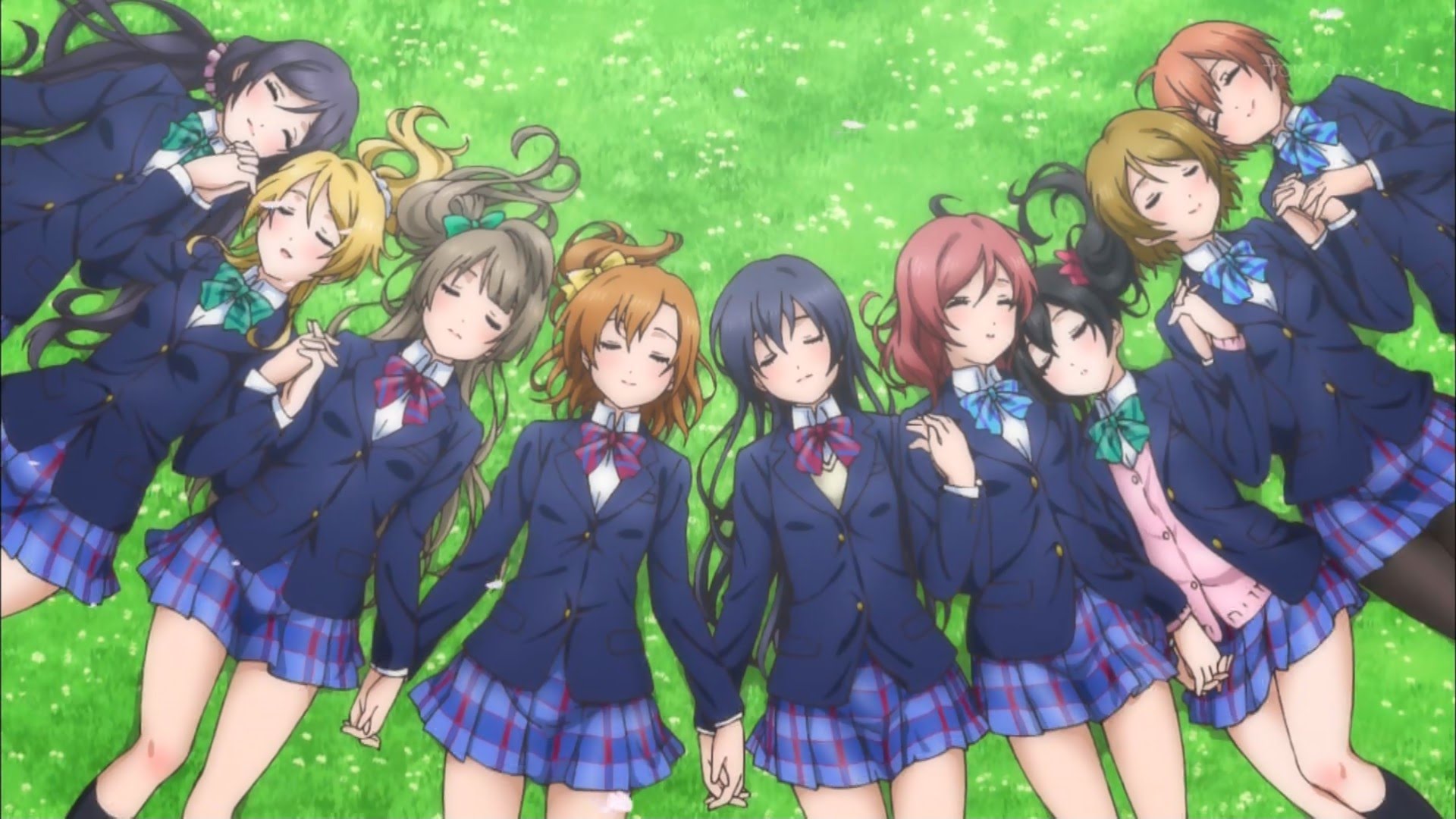 Love live idols. Мьюз Love Live.