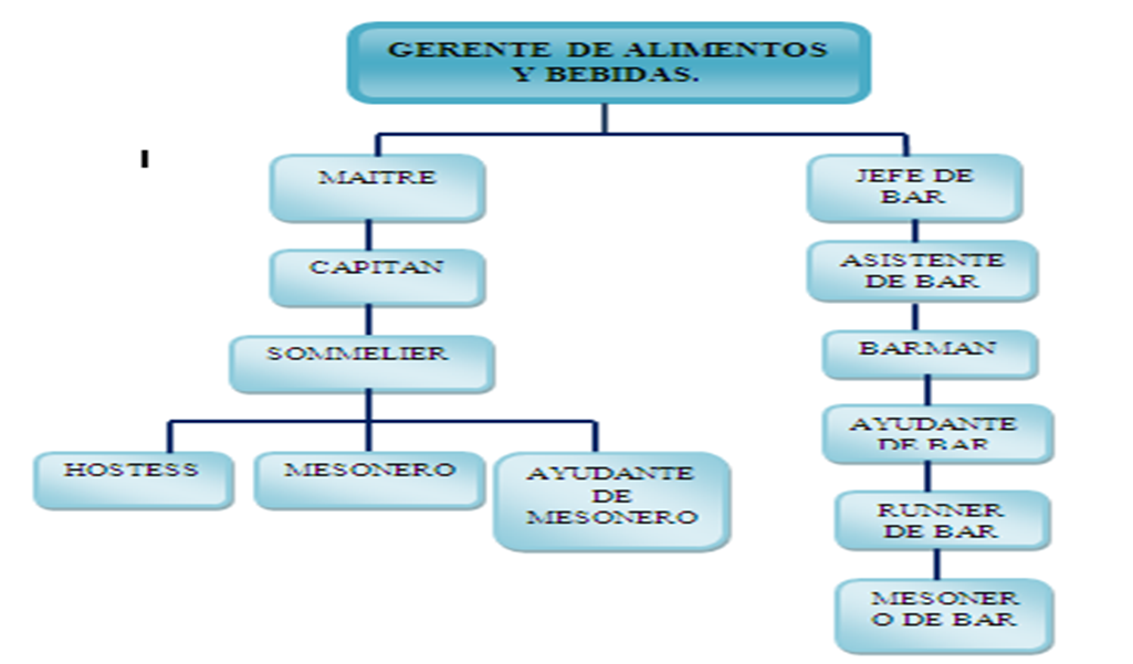 Organigrama De Un Restaurante Y De Un Bar Gerente De vrogue.co