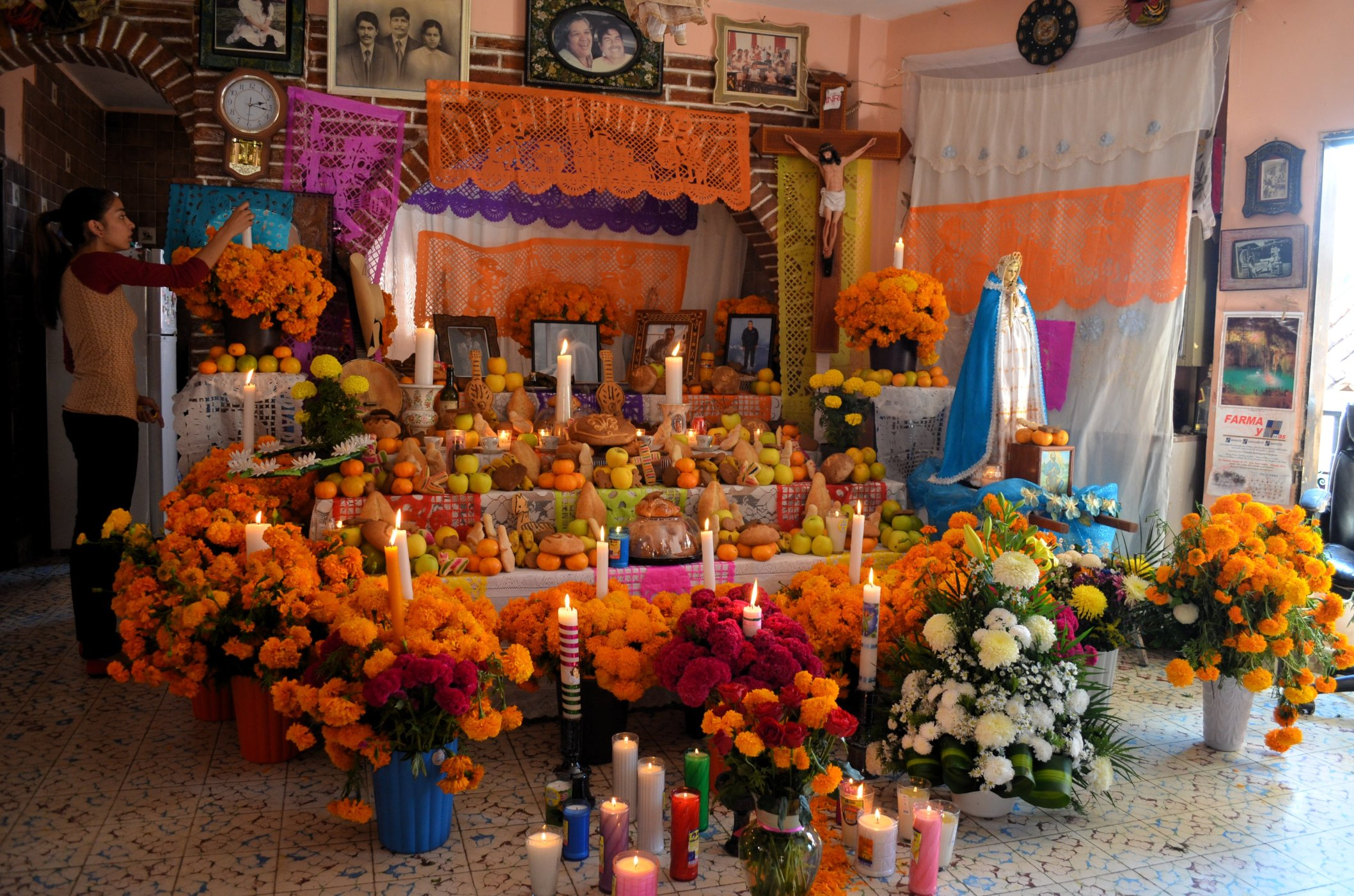 Altar de dia de muertos