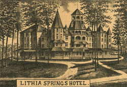 Lithia Springs Lithia Springs Hotel A That Was Built In Tallapoosa Georgia 1882 By Man Named Ralph L Spencer