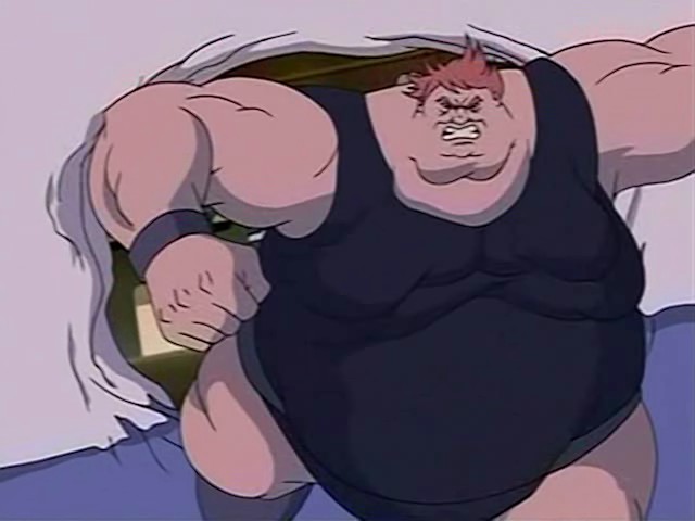 Power Girl Vs The Blob