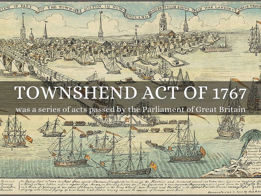 the townshend act the townshend act