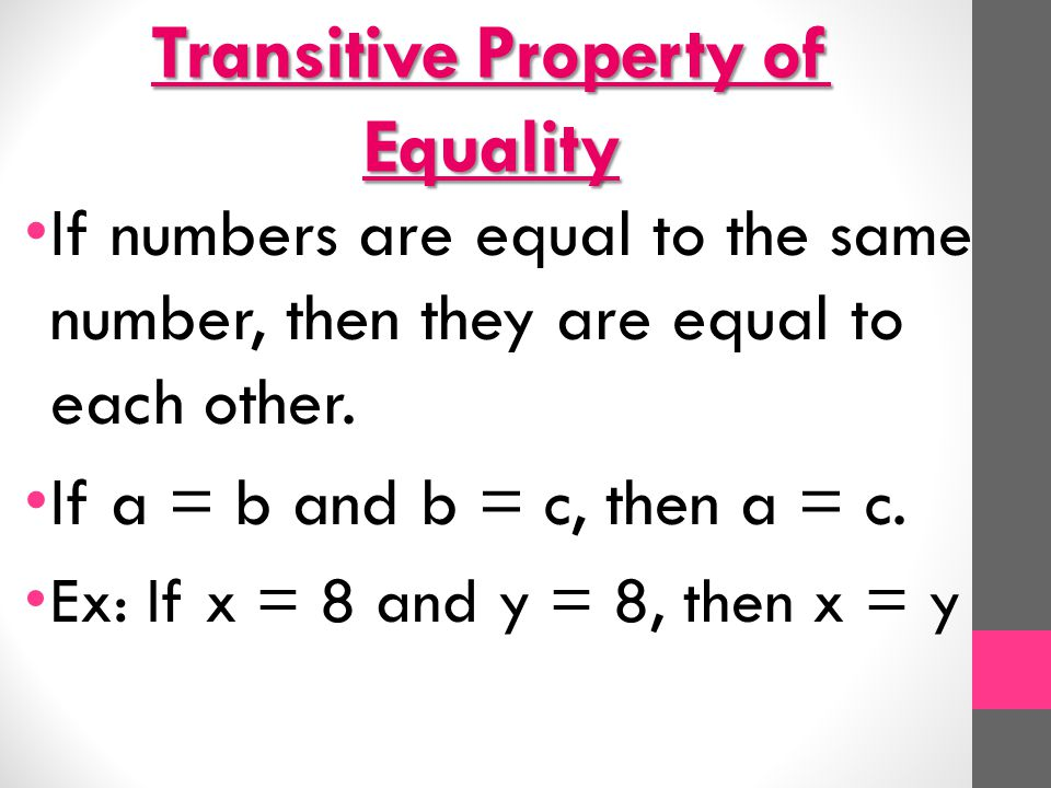 Associative Property Of Equality And Transitive Reflexive My Xxx Hot Girl 6040