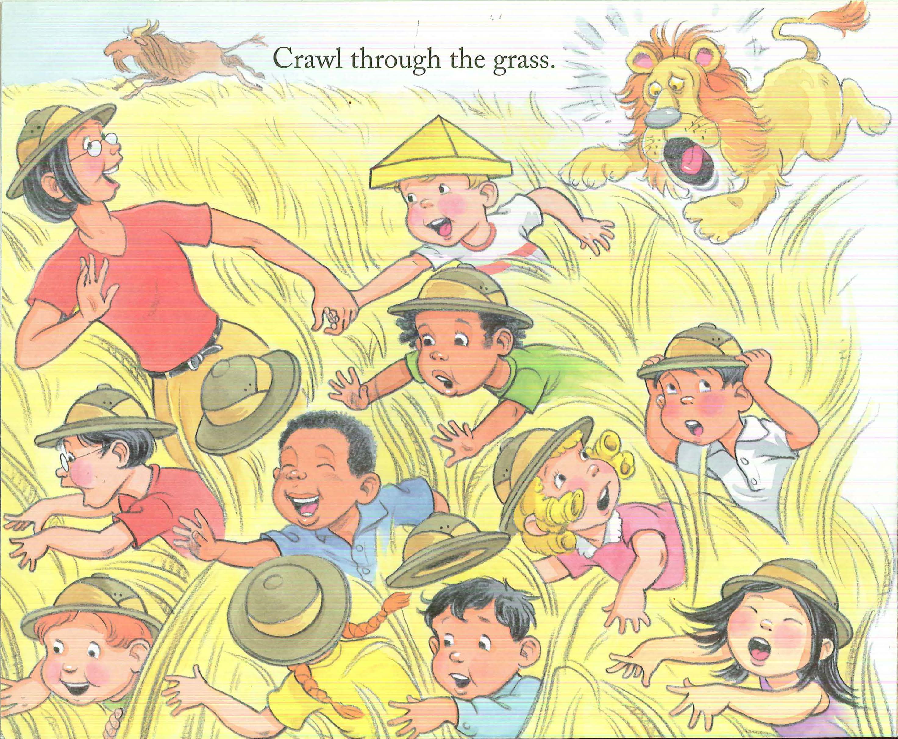 We re going on a lion hunt at emaze presentation