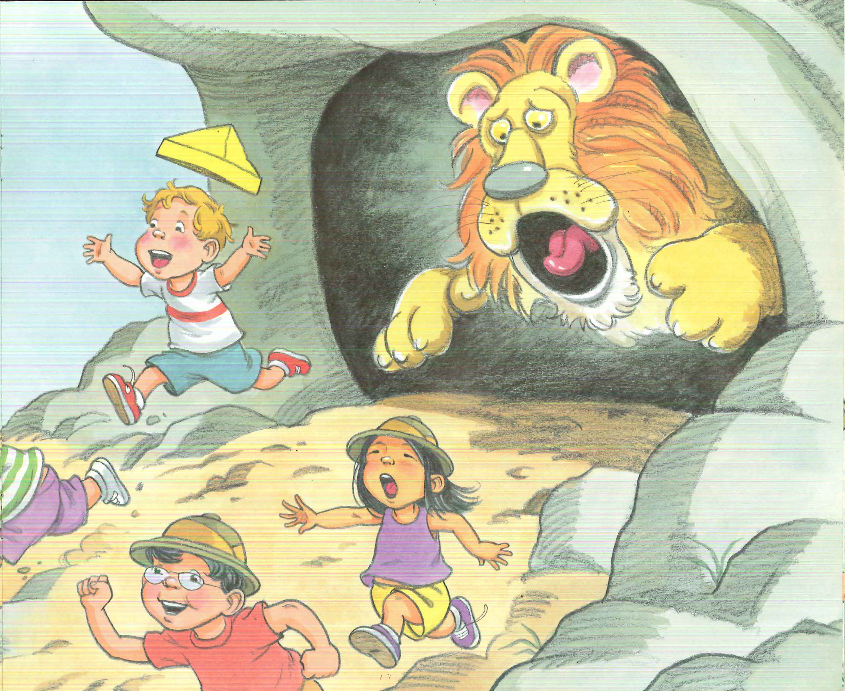 We re going on a lion hunt at emaze presentation