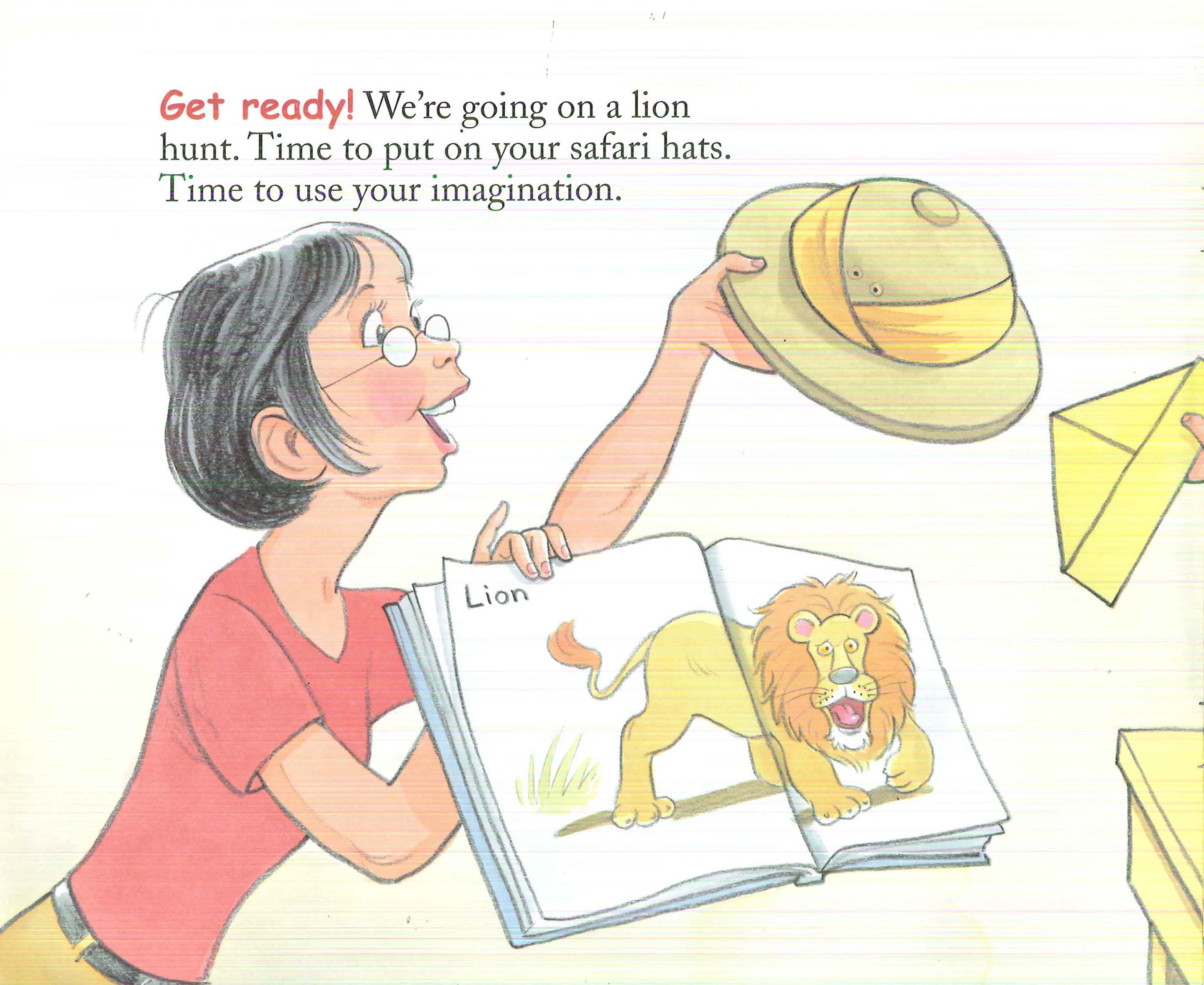 We re going on a lion hunt at emaze presentation