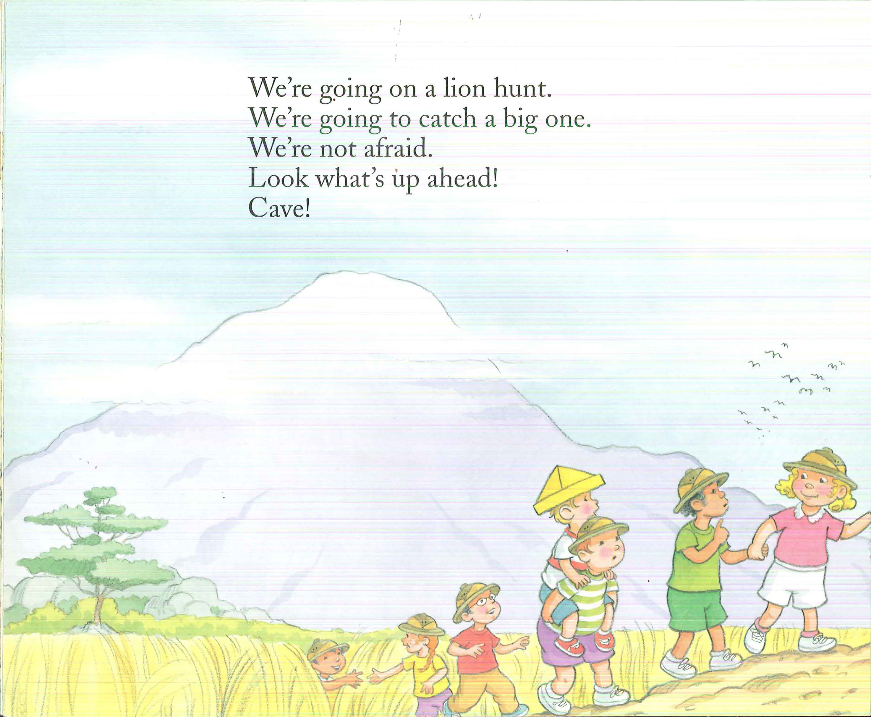 We re going on a lion hunt at emaze presentation