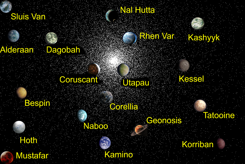 Все планеты звездных. Планеты названия. Планеты Галактики названия. Название планет в галактике. Список планет Звездных войн.