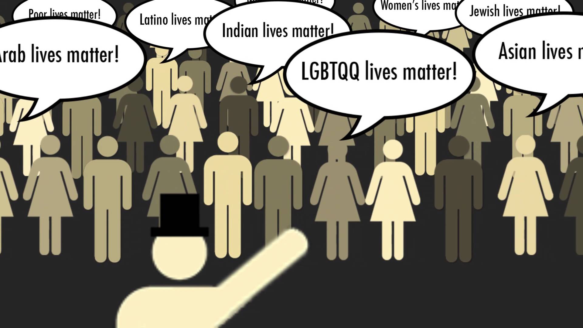 Live lives matter. All Lives matter. Jewish Lives matter. Everyone's Lives matter. Indians Lives matter.