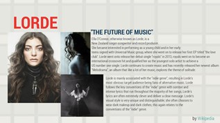 Lorde at emaze Presentation